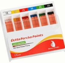 Côn máy gutta percha có vạch 6%